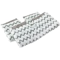 Shark DIRTGRIP2EU Dirt Grip Almohadillas para Klik ‘n’ Flip mopas a Vapor [Paquete de 2]- Plastic- White